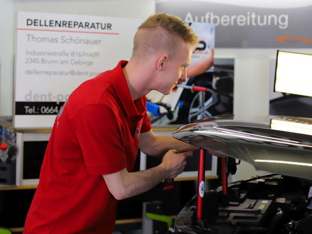 Mit unserer Methode wird der Originallack nicht beschädigt.